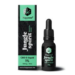 Happease CBD Liquid Jungle Spirit, 1 % CBD, 100 mg, 10 ml