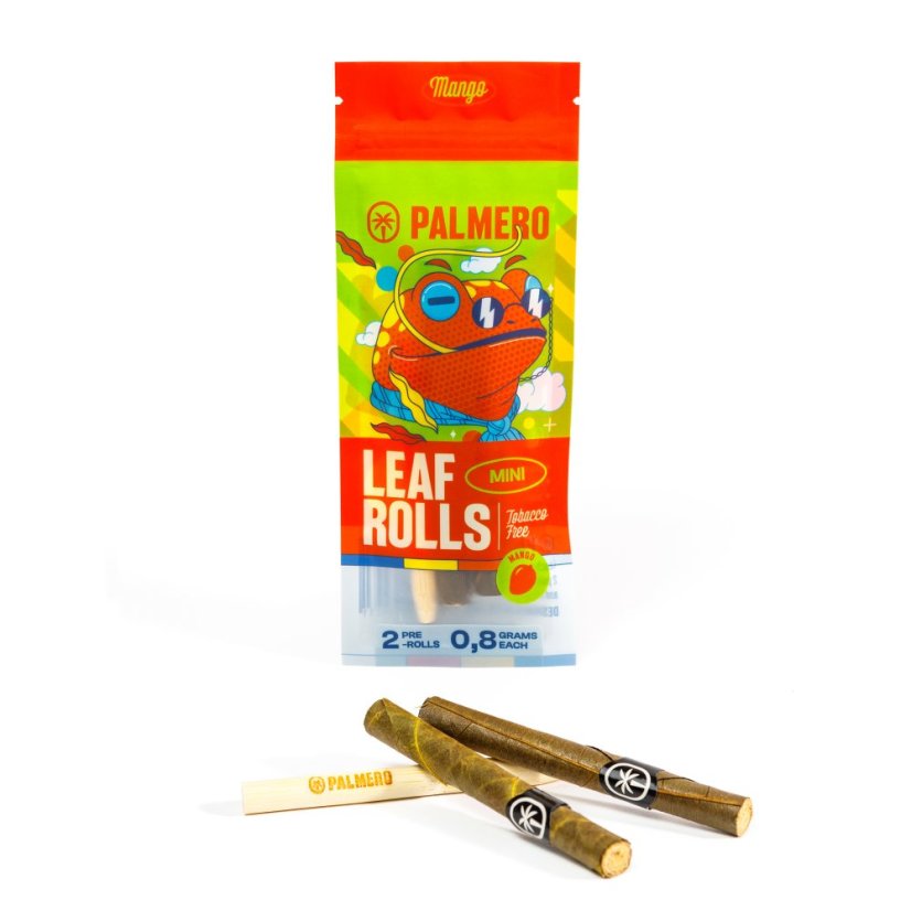 Palmero Mini Mangue, 2x wraps à la feuille de palmier, 0,8g