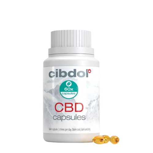 Cibdol რბილი გელის კაფსულები 30% CBD, 3000 მგ CBD, 60 კაფსულა