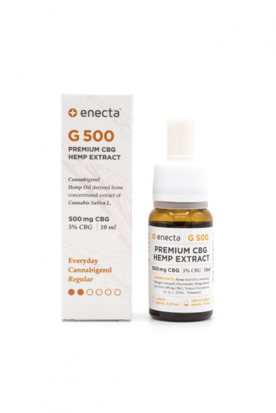 Aceite Enecta CBG 5 %, 500 mg, 10 ml