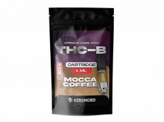 Czech CBD THCB kartuša Mocca kava, THCB 15 %, 1 ml