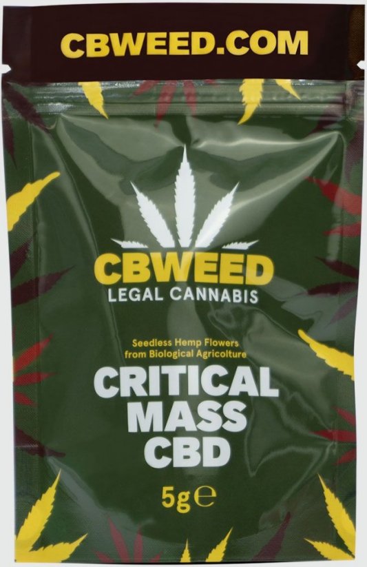 CBWeed CBD Kvety Critical Mass, 2-5 gramov