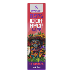 CanaPuff 10-OH-HHCP ühekordne Vape Pen Horchata, 10-OH-HHCP 95%, 1 ml