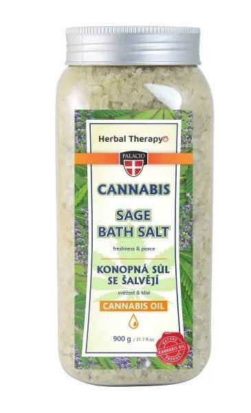 Palacio Cannabis & Sage Bath salt 900 g