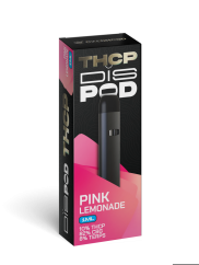 Czech CBD THCP Vape Pen disPOD Różowa lemoniada 10% THCP, 82% CBG, 1 ml