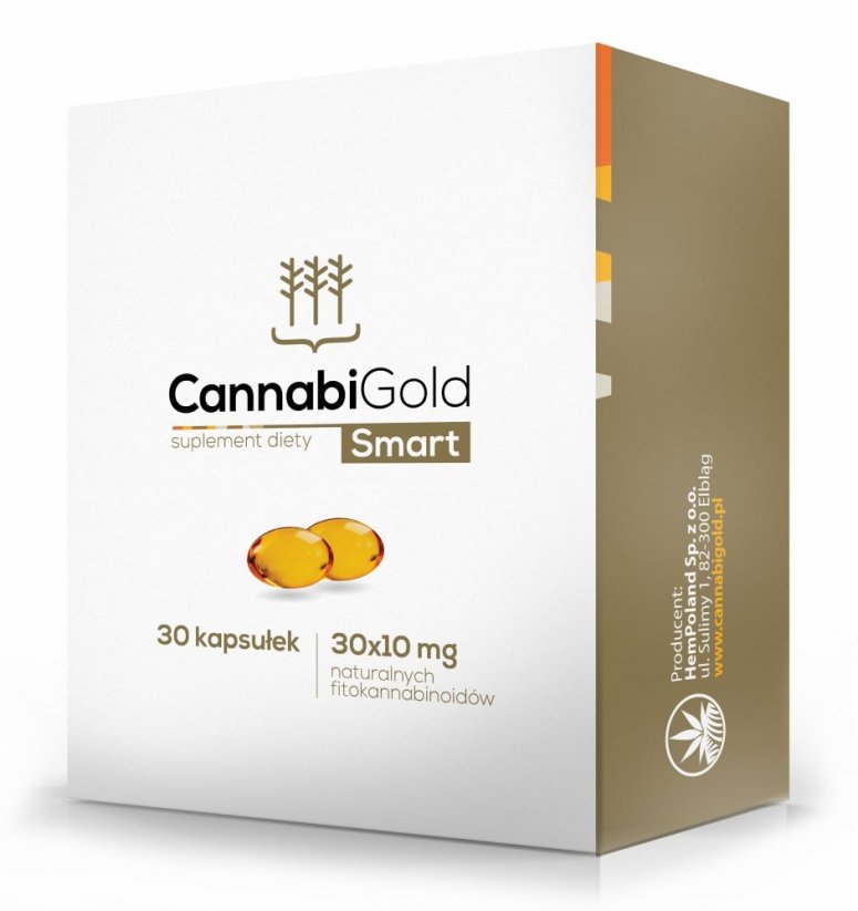 CannabiGold Capsule Smart CBD 30 x 10 mg