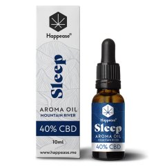Happease Sleep CBD-öljy Mountain River, 40 % CBD, 4000 mg, 10 ml