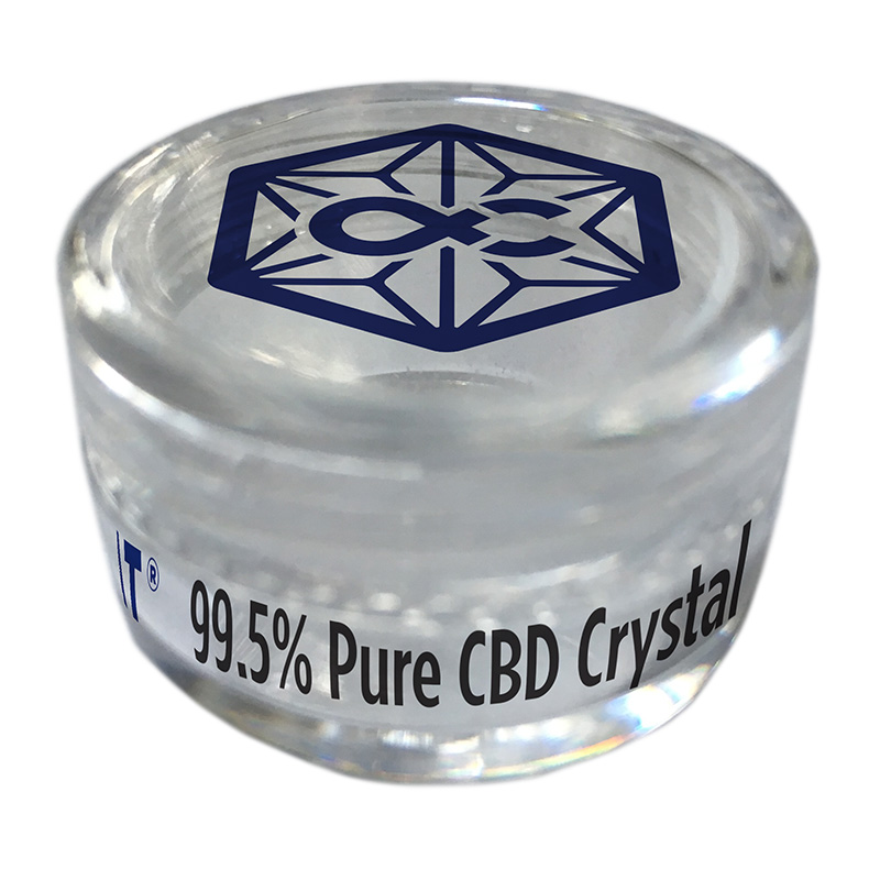 Alpha-CAT CBD Hampi kristallar (99,5%), 1000 mg