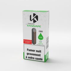 Kanavape Strawberry Diesel Cartridge 10% CBD, 1 ml, 100 mg