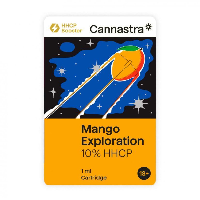 Cannastra Картридж HHCP Mango Exploration, 10 %, 1 мл