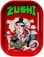 Best Buds Zushi metalni pladanj za rolanje mali, 14x18 cm