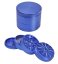 Masher Alüminyum Öğütücü mavi 4 parçalı, 63x56mm