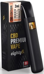 Eighty8 CBD Vape Pen Premium Cinnamon, 45 % CBD, 2 ml