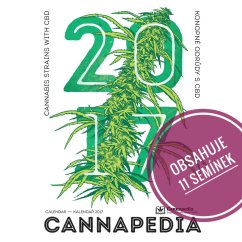 Calendario Cannapedia 2017 - Konopné odrůdy s CBD + due semi di balene