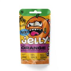 Czech CBD HHC Jelly narancs 100 mg, 10 pcs x 10 mg