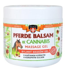 Palacio CANNABIS Massage Gel with pferde 600 ml