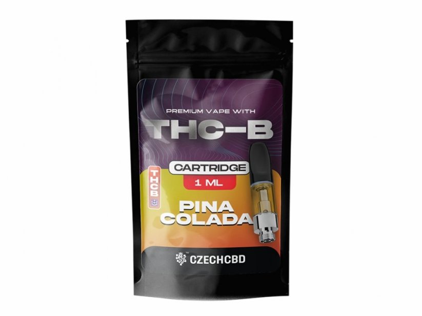Czech CBD Cartucho THCB Piña Colada, THCB 15%, 1 ml