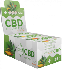 MediCBD Konopné žvýkačky CBD Mango (36 mg CBD ), 24 balení v boxu