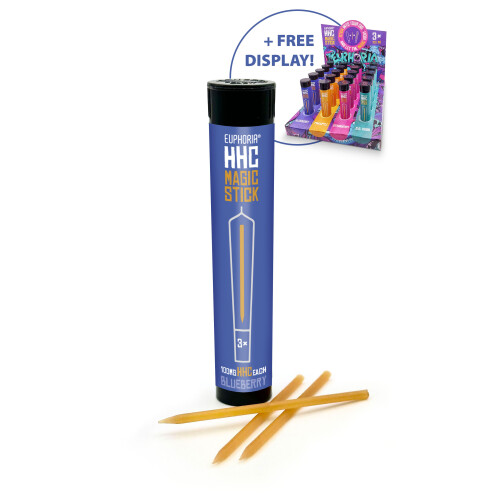 Euphoria HHC Sticks Mirtillo, 100 mg