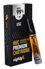 Eighty8 HHC kārtridžs GSC - 99 % HHC, 1 ml