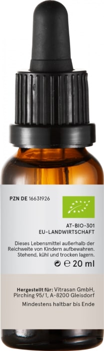 CBD Vital ORIGEM 'Clássico cinco' óleo com CDB 5%, 420 mg, 20 ml