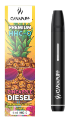 CanaPuff Ananas Dizel 96 % HHC-O - Tek kullanımlık elektronik sigara kalemi, 1 ml