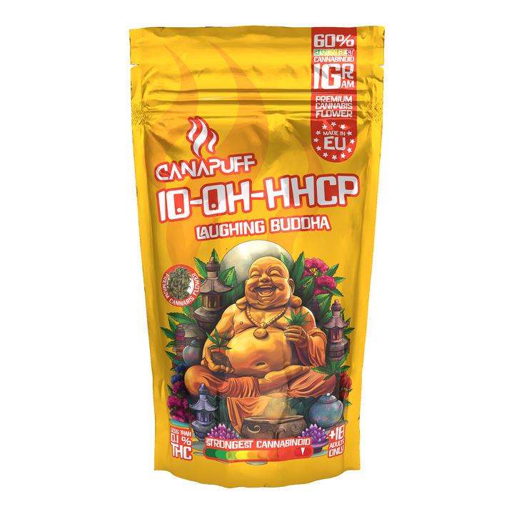 CanaPuff 10-OH-HHCP Virág nevető Buddha, 10-OH-HHCP 60 %, 1-5 g