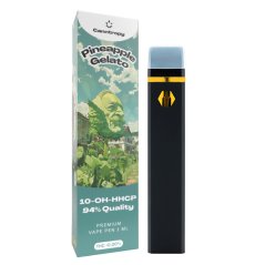 Canntropy 10-OH-HHCP Vape Pen Ananas Gelato, 10-OH-HHCP 94% kwaliteit, 1 ml
