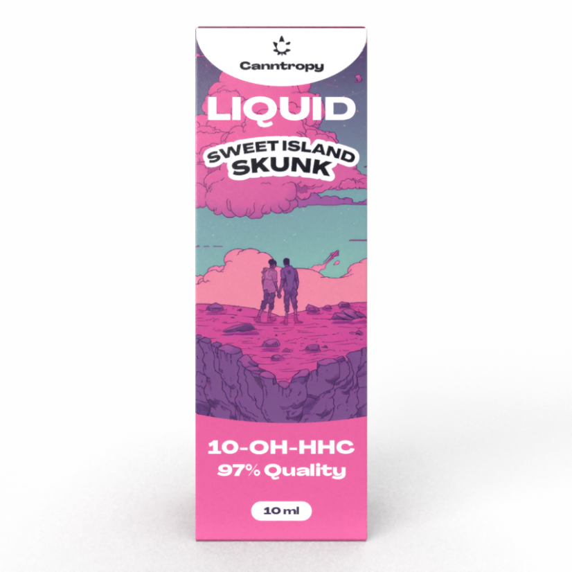 Canntropy 10-OH-HHC lichid Sweet Island Skunk, 10-OH-HHC 97% calitate, 10 ml