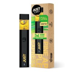JustCBD Engangs Ananas Express Hybrid Vaporizer Pen, 1000 mg CBD, 2 ml
