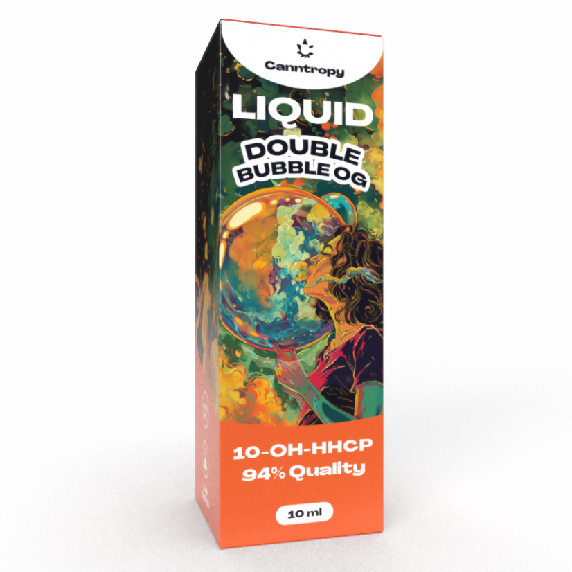 Canntropy 10-OH-HHCP liquido Double Bubble OG, qualità 10-OH-HHCP 94%, 10 ml