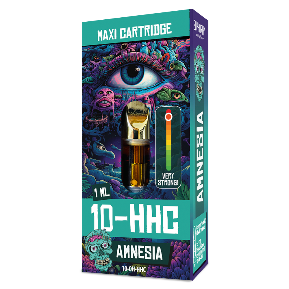 Euphoria 10-OH-HHC Cartridge Amnesia, 95,6% 10-OH-HHC, 1 ml