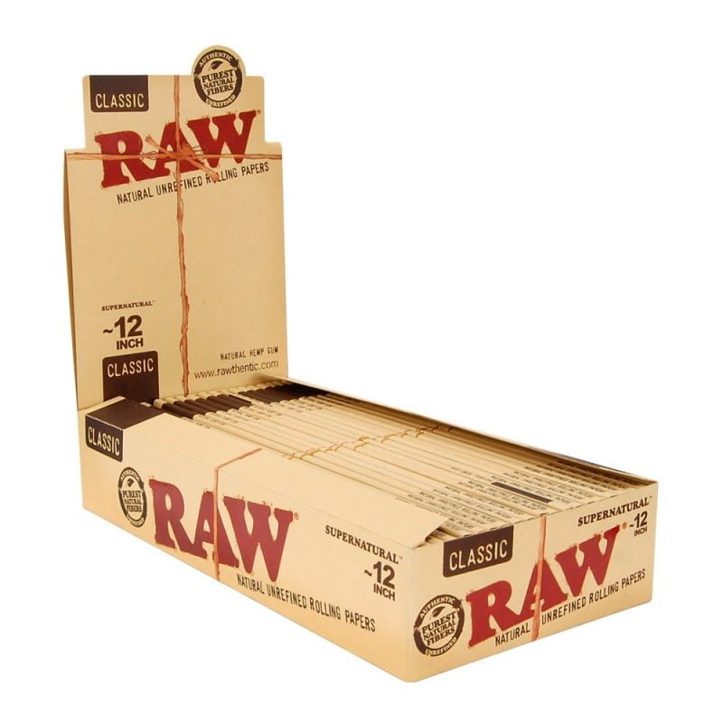 RAW Papier d'emballage non raffiné Supernatural 12 pouces / 28 cm