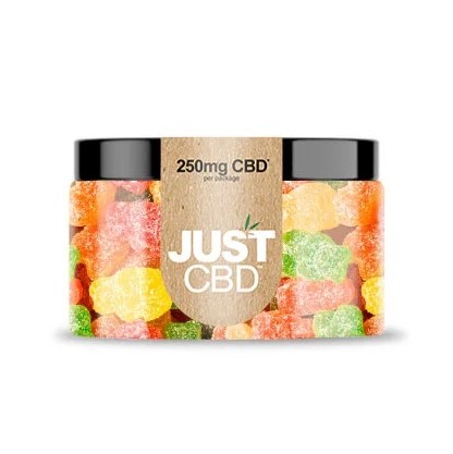JustCBD Kyselí medvídci 250 mg - 3000 mg CBD