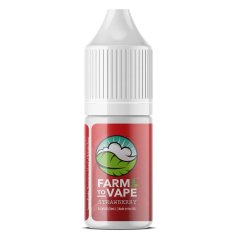 Farm to Vape chất lỏng để hòa tan nhựa Quả dâu, 10 ml