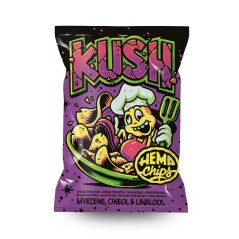 Hemp Chips Kush Artisanal Cannabis Chips THC Free 35გ