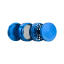 Kvern Aerospaced (4 del) 63 mm - Lyse blå