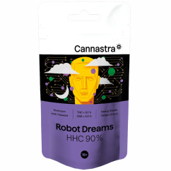 Cannastra HHC Flower Robot Dreams 90 %, 1 г - 100 г