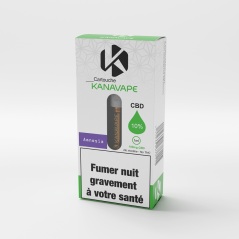 Kanavape Amnesia Cartridge 10% CBD, 100 mg, (1 ml)