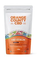 Orange County CBD Черв'яки Grab Bag, 200 мг CBD, 50 г