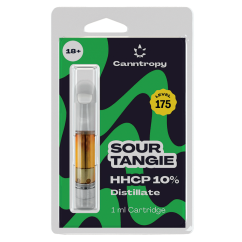 Canntropy HHC-P kasetne Sour Tangie - 10 % HHC-P, 85 % CBD, 1 ml