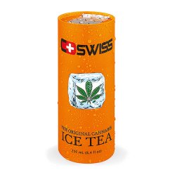 C-Swiss Cannabis Ice Tea THC Free, 250 ml