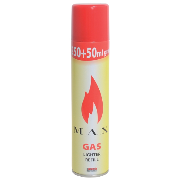 Gaz do zapalniczek Max Gas 300 ml