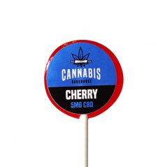 Cannabis Bakehouse CBD Lollypop - Cherry, 5mg CBD