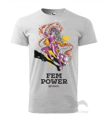T-shirt Héros de Cannapedia - Fem Power