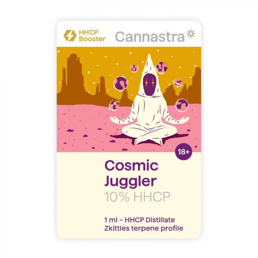 Cannastra HHCP-Patrone Cosmic Jugler (Zkittles), 10 %, ( 1 ml )