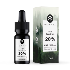 Hemnia Full-Spectrum CBD Hemp Oil 20%, 6000mg, 30 ml
