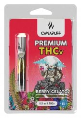 CanaPuff THCV カートリッジ ベリージェラート、THCV 79%、0.5 ml