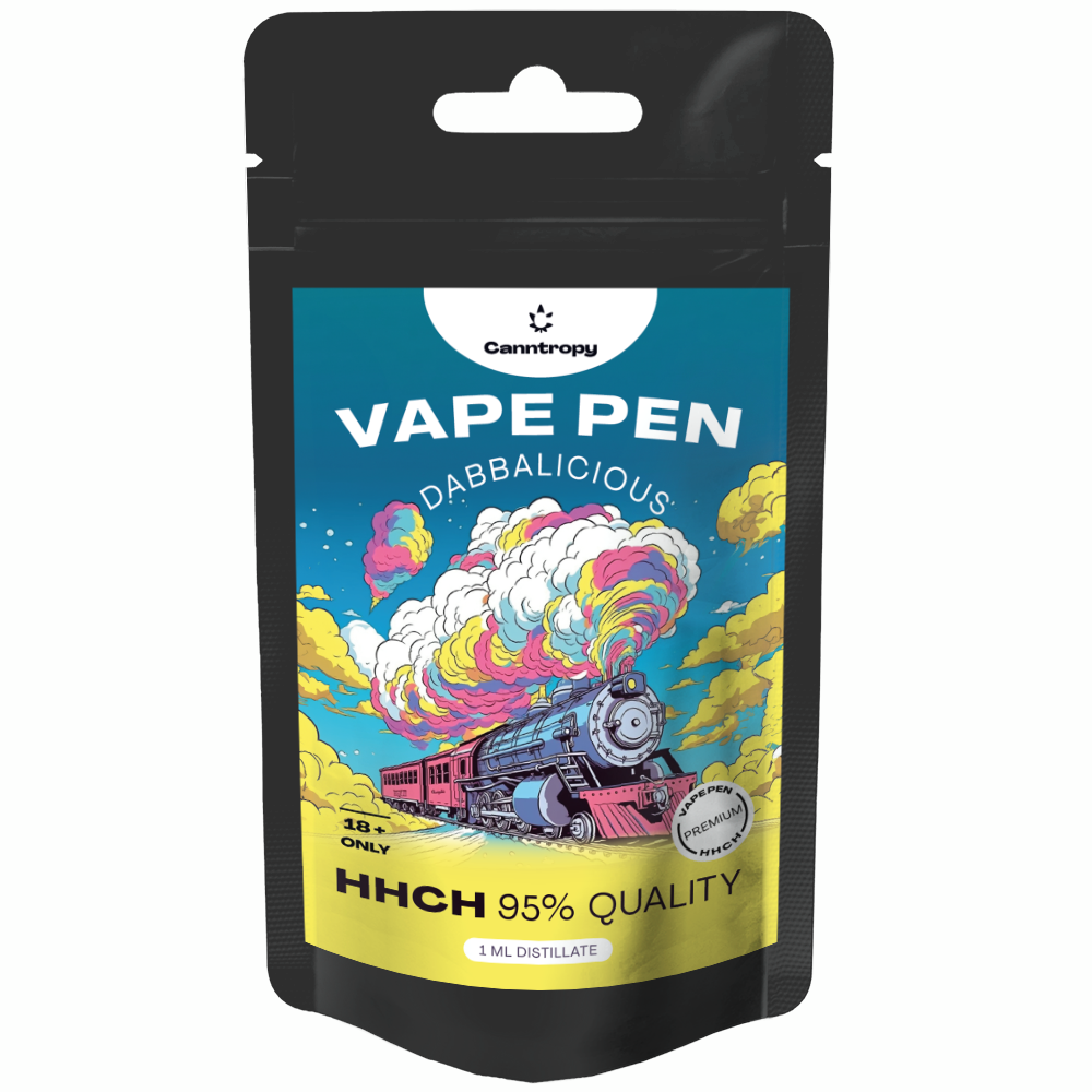 Canntropy HHCH Vape Pen Dabbalicious, HHCH 95% Calitate, 1 Ml | Canatura