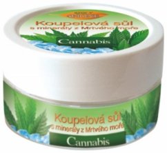 Bione Kannabisbaðsalt með Dauðahafs steinefnum 200g